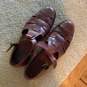 Cole Haan  mens leather sandals size 11